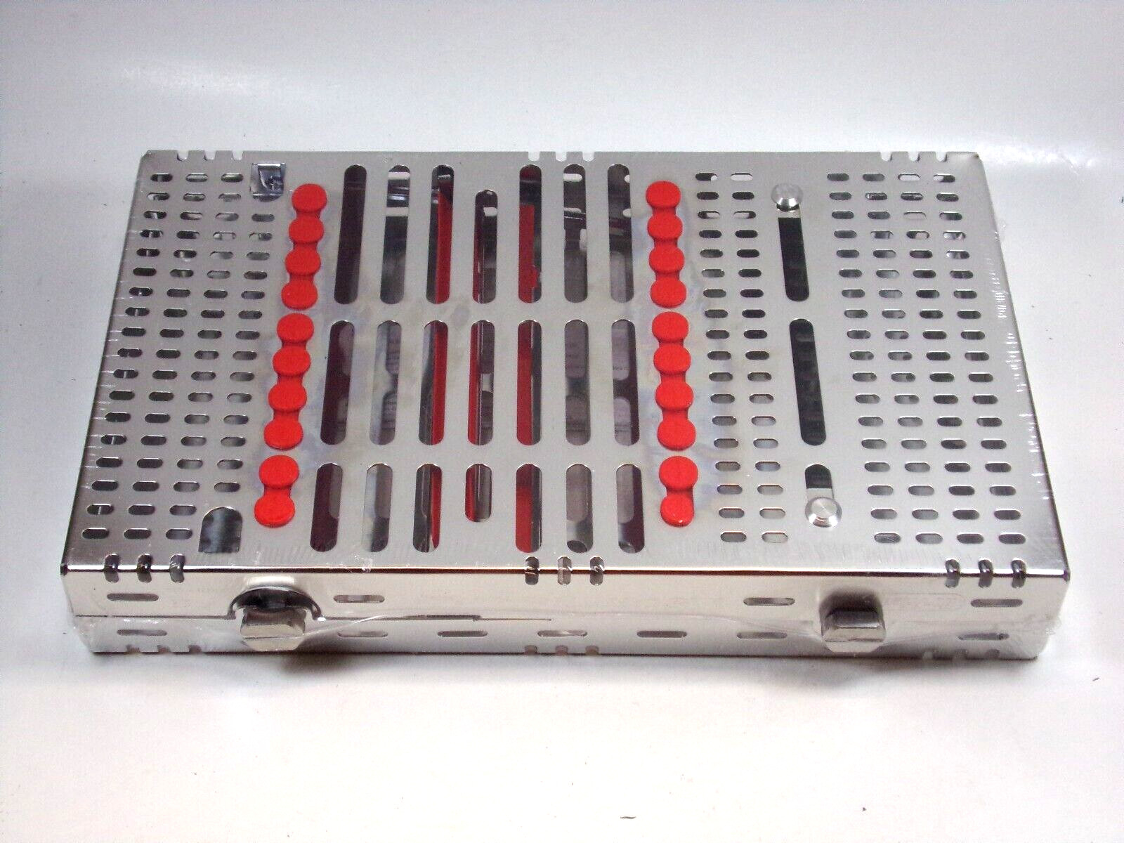 HU FRIEDY Double Decker 20 Instrument Red Cassette 6″ x 9.7″ x 1.5″ | IM9200