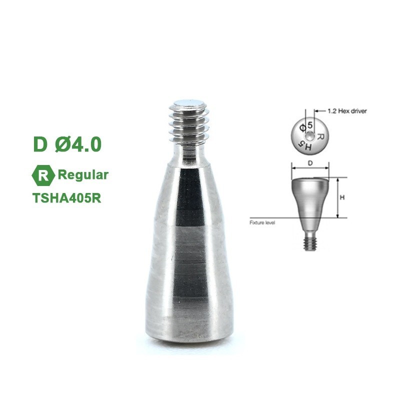 5Pcs Dental Healing Abutment Caps Regular Mini Platform Fits Oss Hiossen