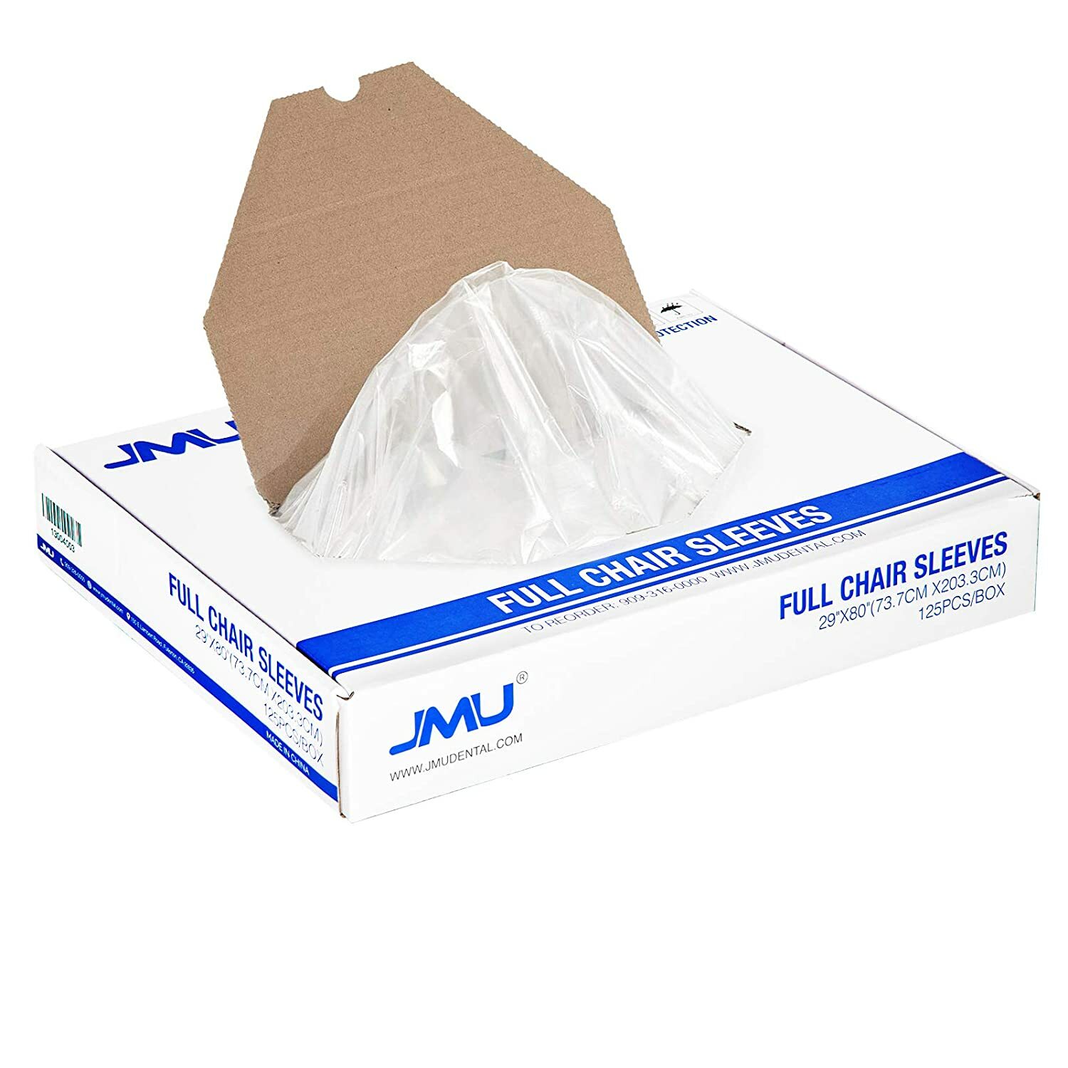 125pcs/Box Dental Unit Chair Cover Full Chair Cover Sleeves 29″x80″ USA Seller