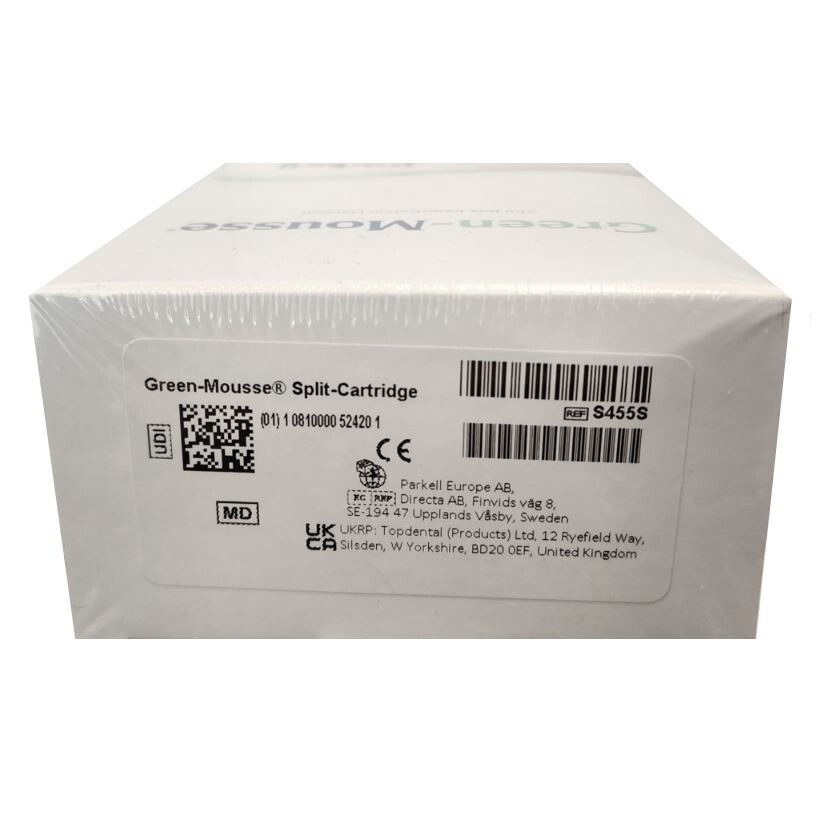 *1-Kit* Parkell Green-Mousse Split-Cartridges 2-Min Set S455S