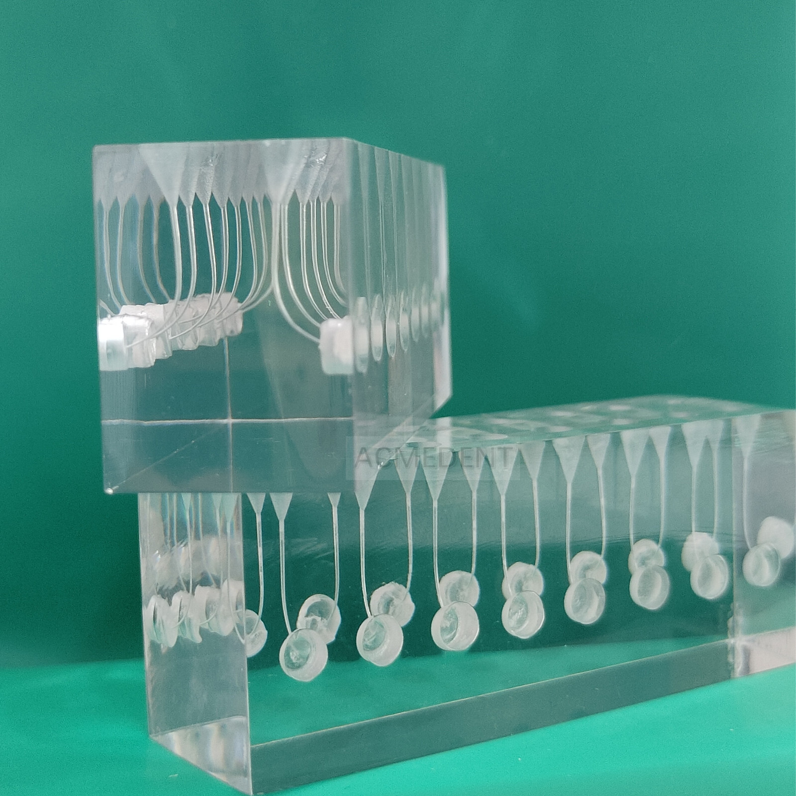 1Piece Dental Endo Files Practise Blocks RCT Block 16-Root Canal Sixteen IN ONE