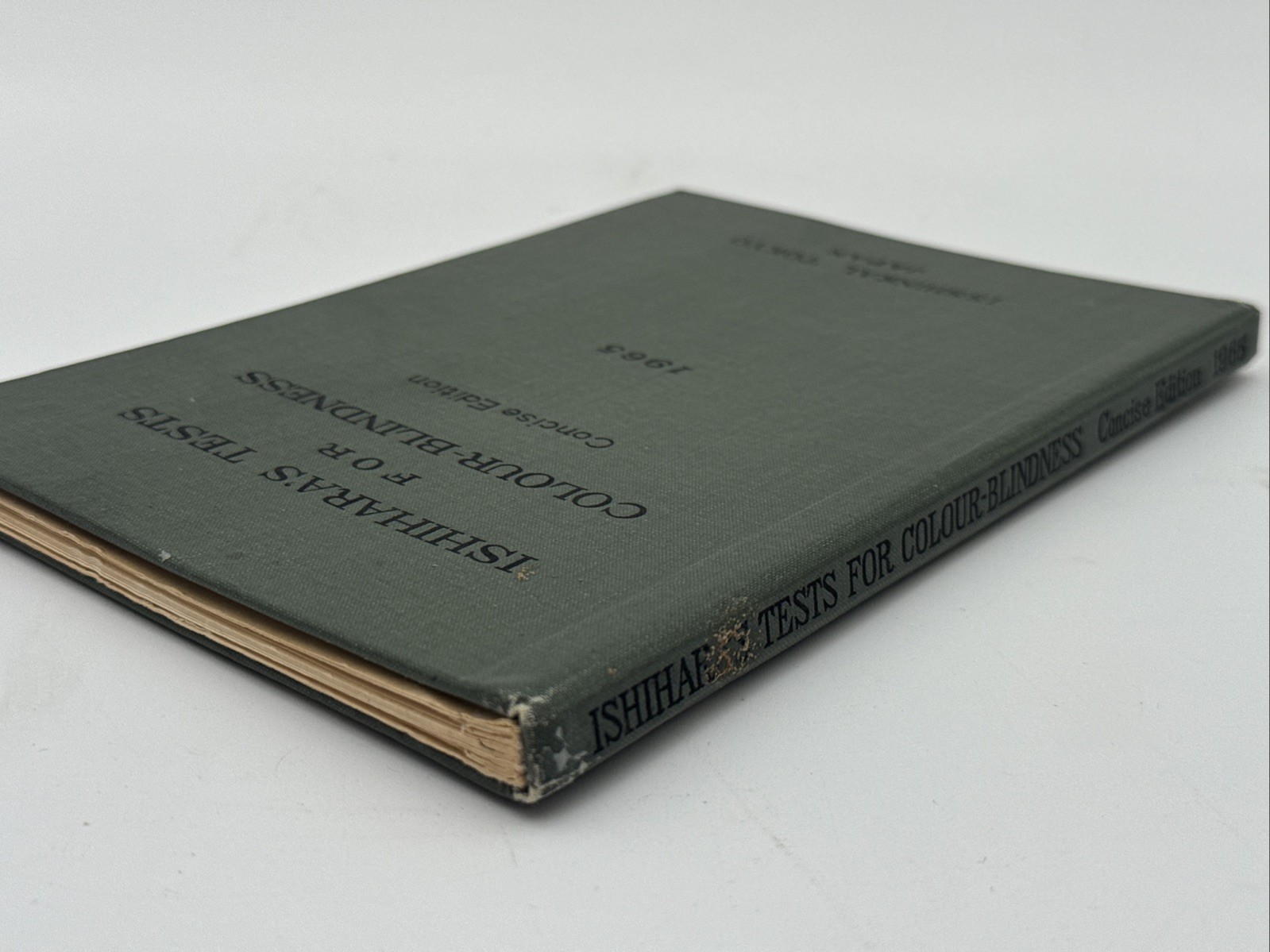 1965 Ishihara’s Tests For Colour-Blindness, Concise Ed. By Dr. S Ishihara; Japan