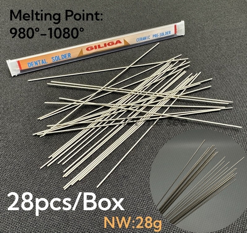 Dental Lab Solder NiCr High Temperature Welding Rod Ceramic Soldering Material