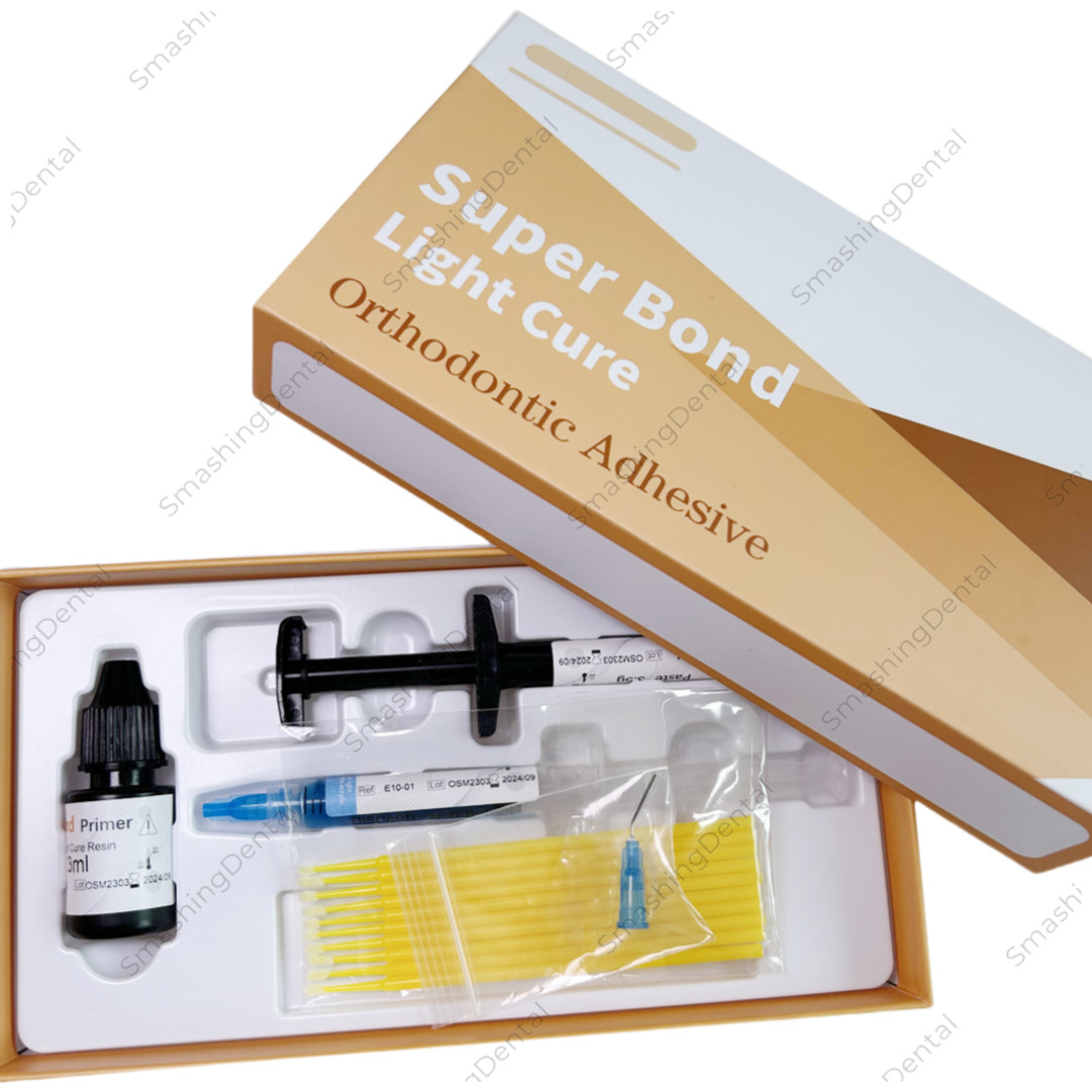 Dental Bracket Braces Glue Orthodontic Bonding Light Cure Resin Composite Kit