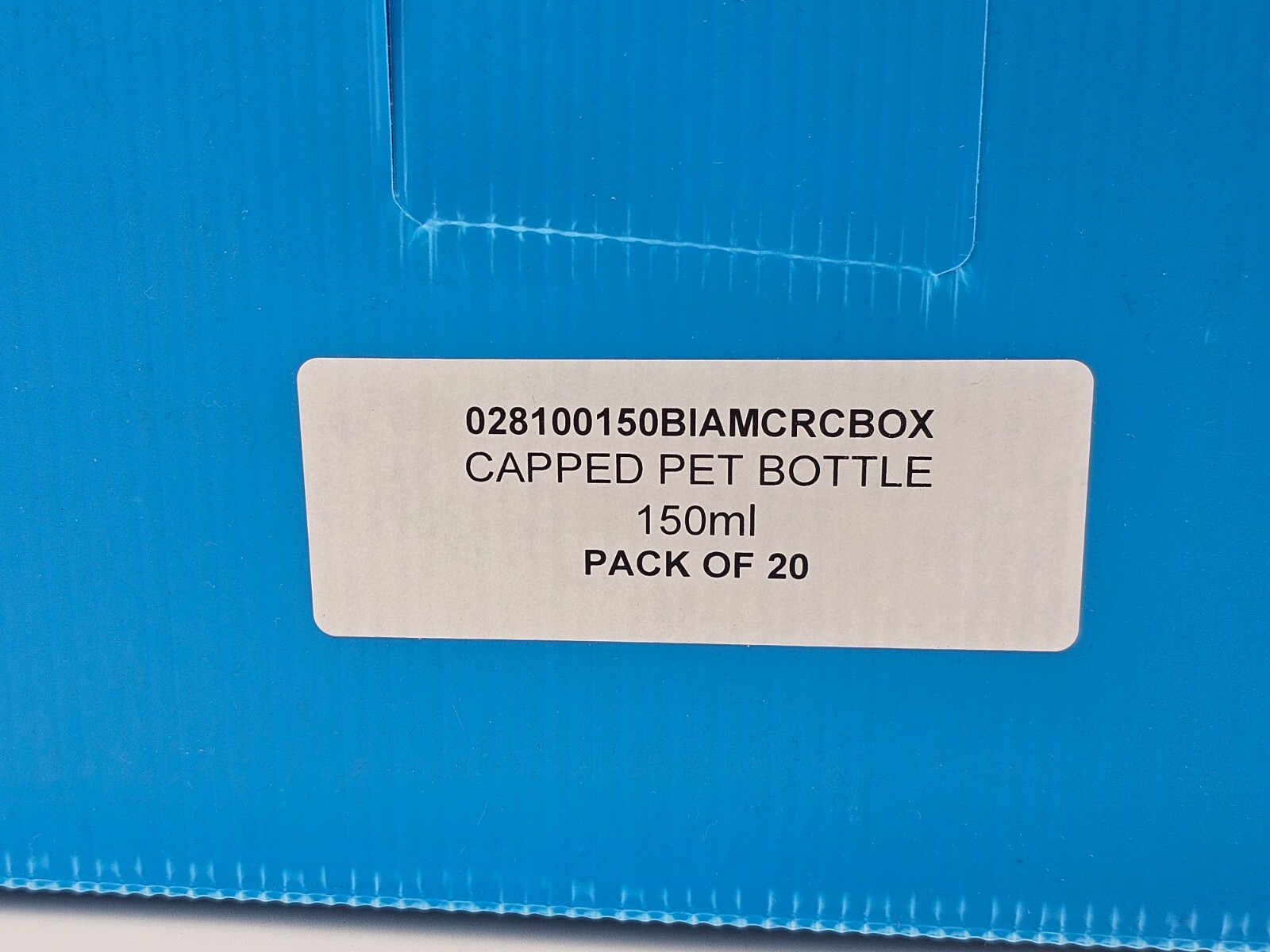 Pfizer 150 ml capped PET amber with 28 mm neck 14350900 Pack of 20