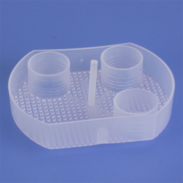 Plasdent 8334-3 Screen-4-Vac Disposable Evacuation Traps 5505 3 3/4″ Clear 144Pk