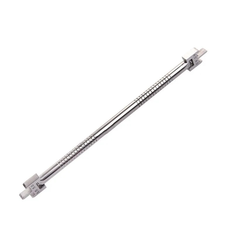 Dental Bracket Gauge Locator Double Scale Orthodontic Brackets Stainless Steel