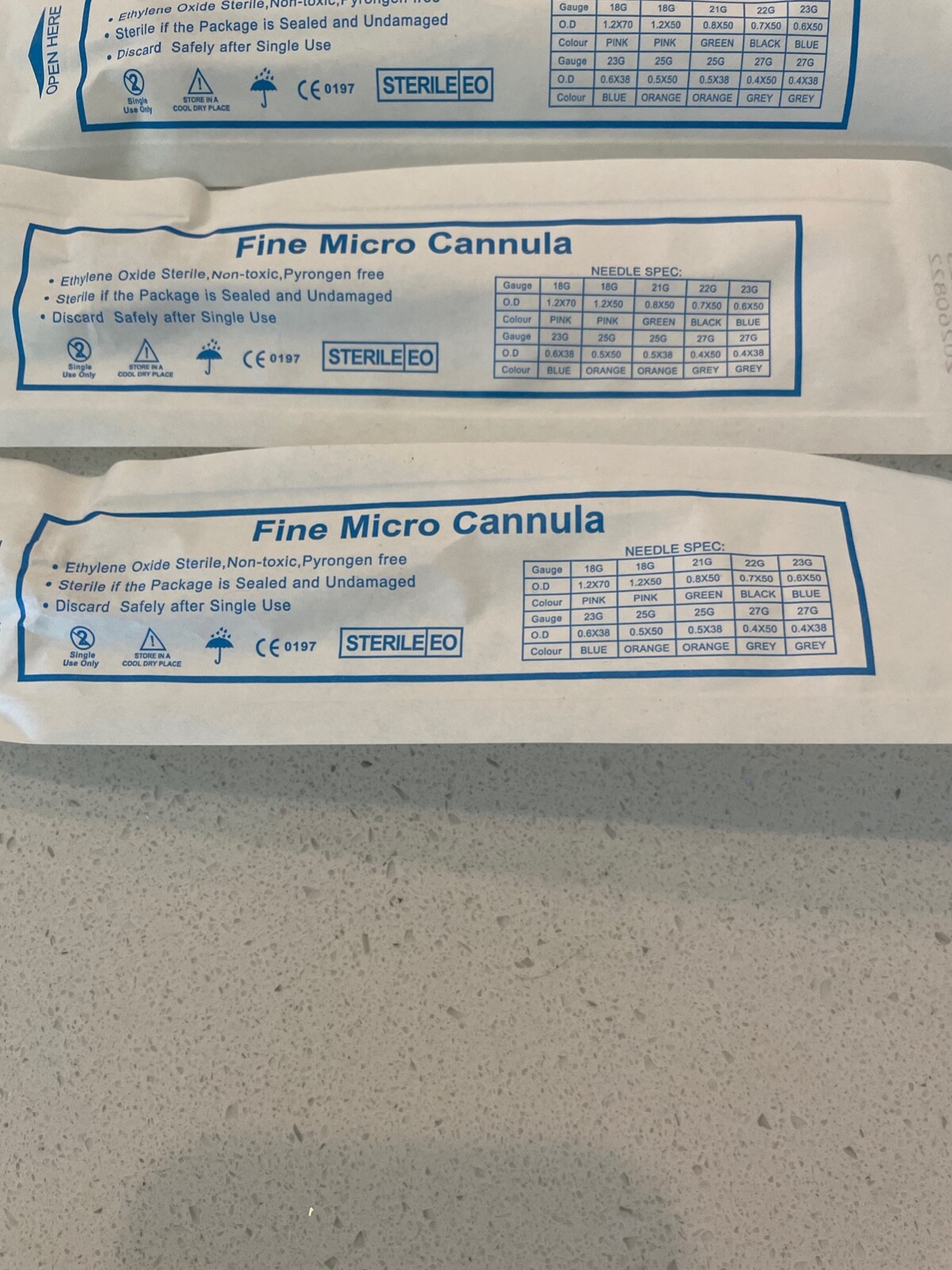 27G X 38MM FMC Fine Mirco Cannula – USA