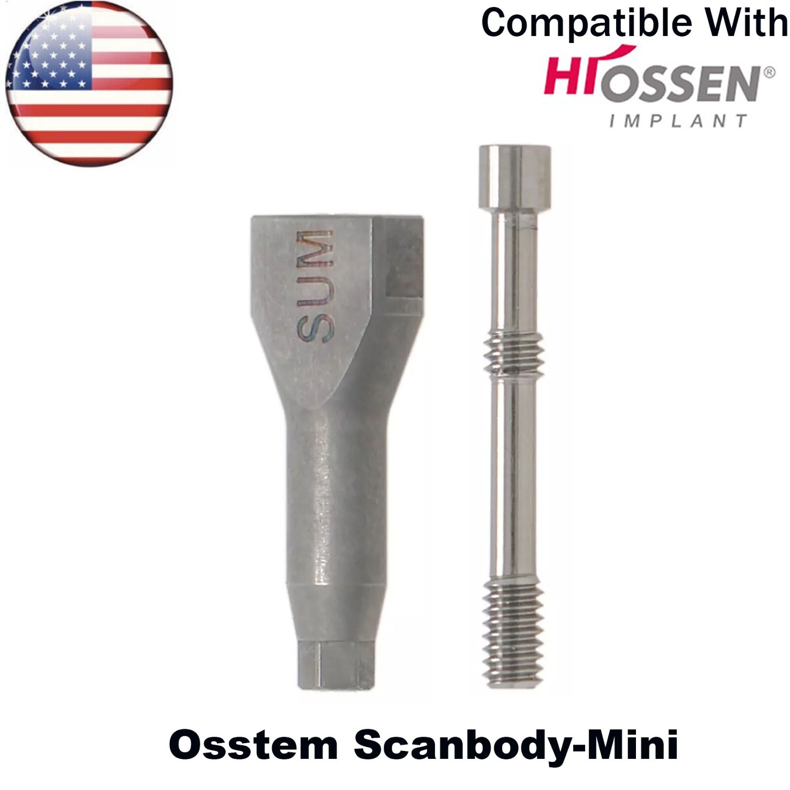 US Dental CAD/CAM Implant Scan Body Analog fits Nobel Biocare Hiossen Straumann