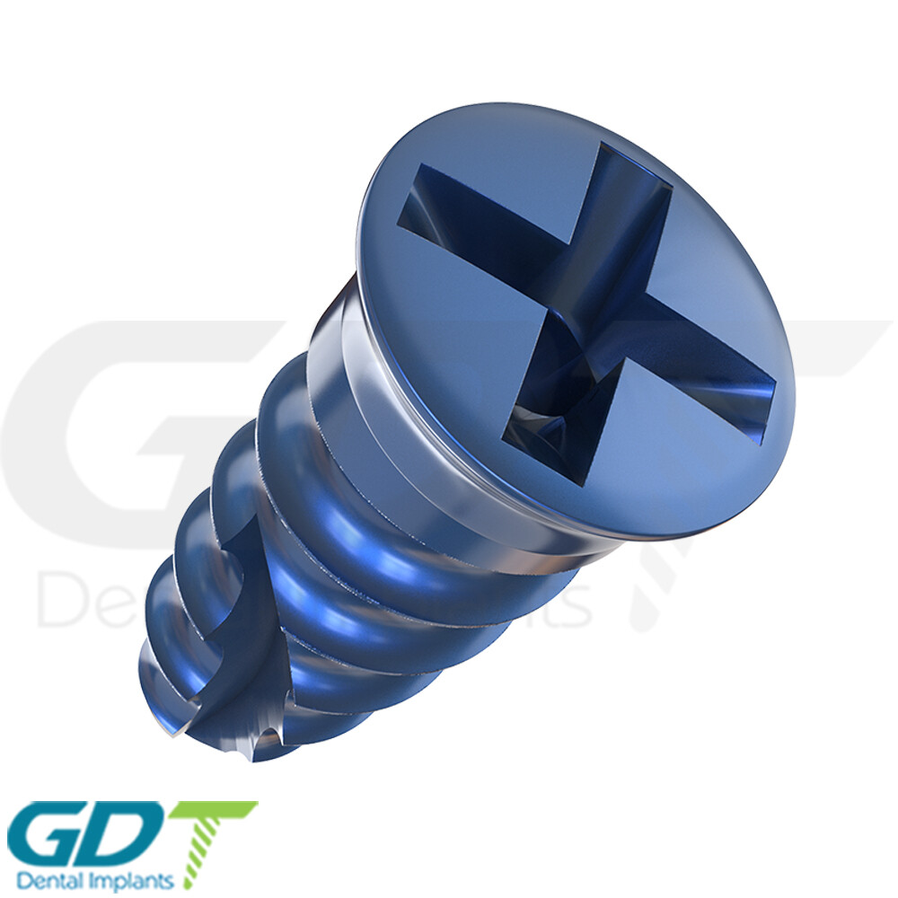 5 Self Drilling GBR Bon Screw Ø1.6mm, 4.0mm Membrane Fixation Dental Im plant