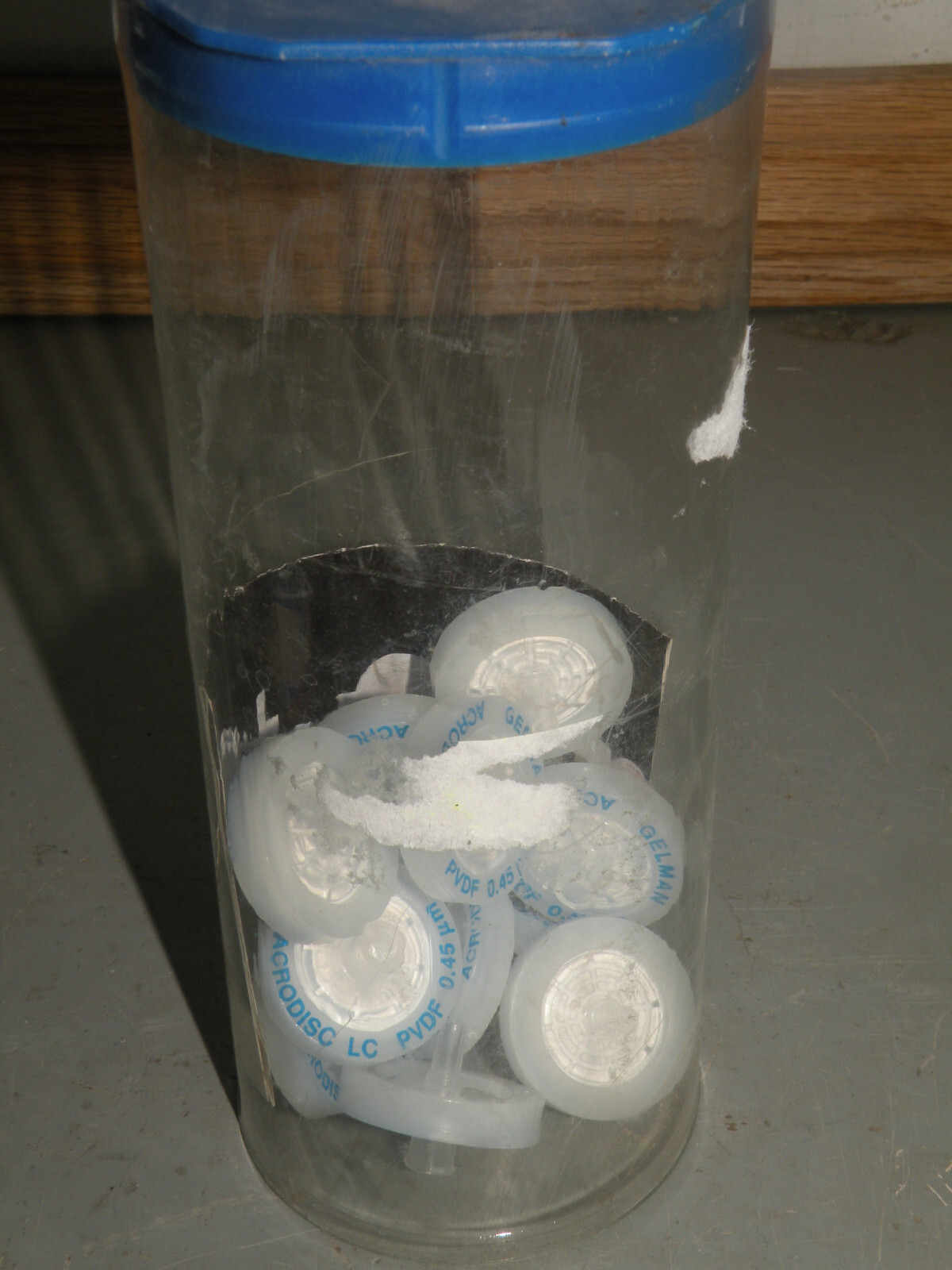 (14) Gelman Acrodisc 25 mm Syringe Filters with 0.45 um LC PVDF