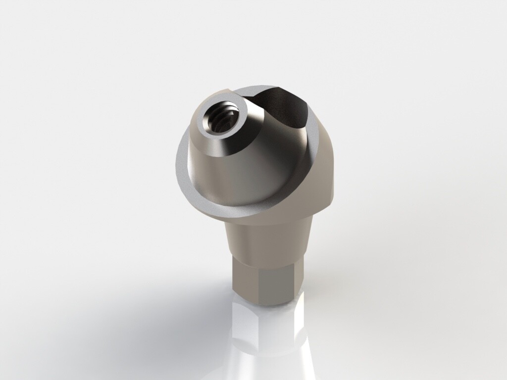 Angulated Abutment Multi Unit System 30° Titanium Dental Implant Int Hex