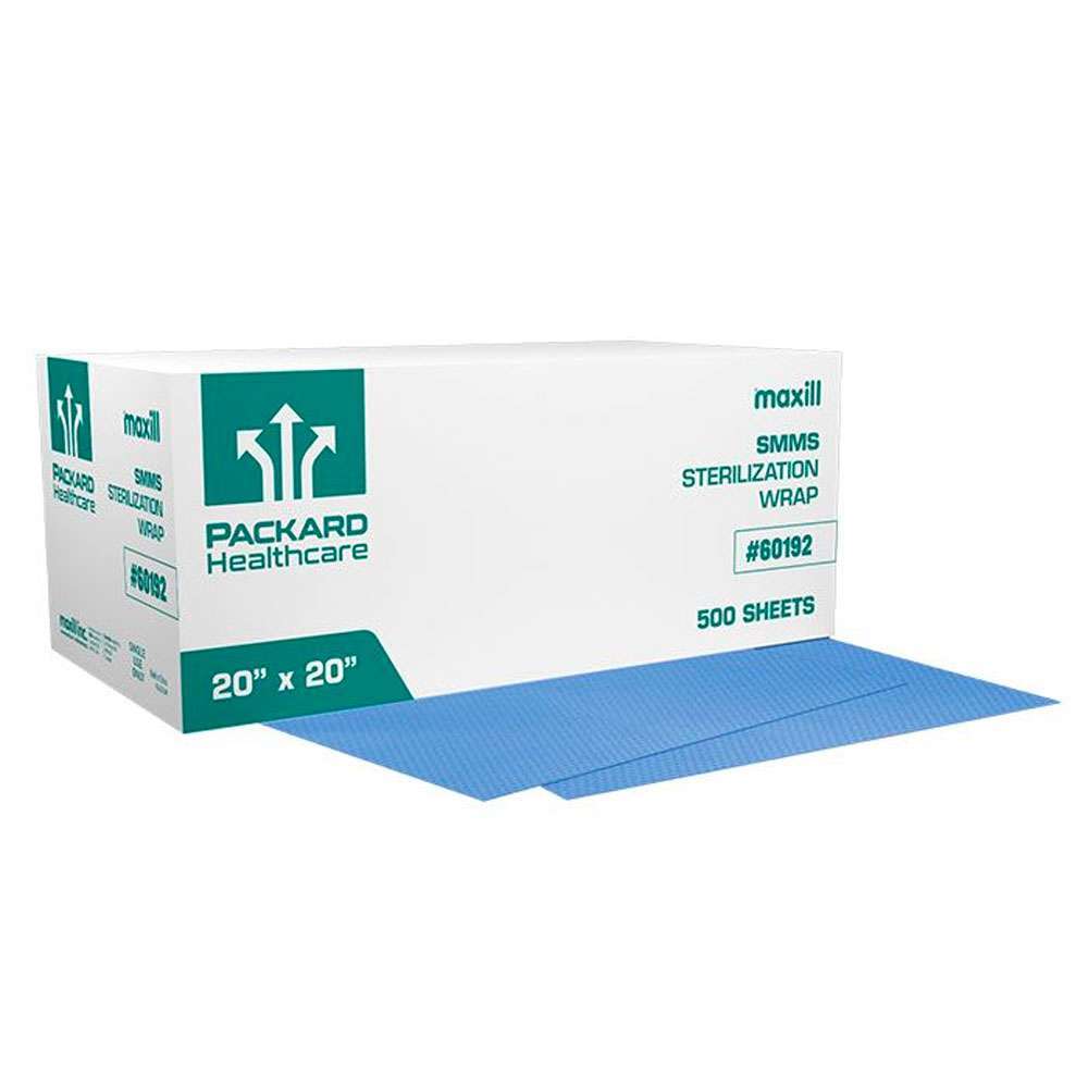Packard Healthcare SMMS Wrap, 20″ x 20″, 500/Box