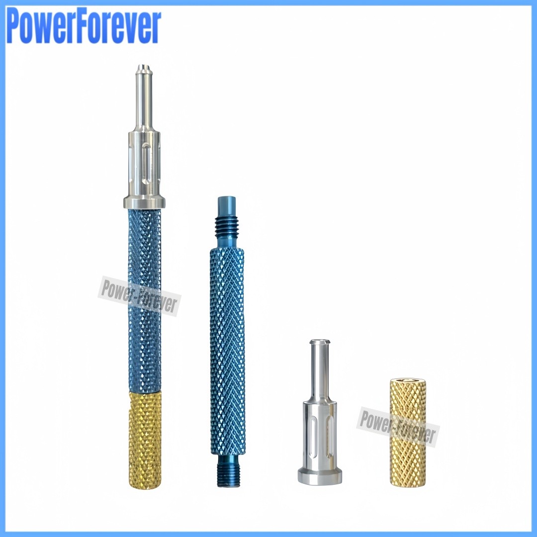 Dental 3-in-1 Locator Core Tool Universal Implant Insertion Extraction Tool Cap