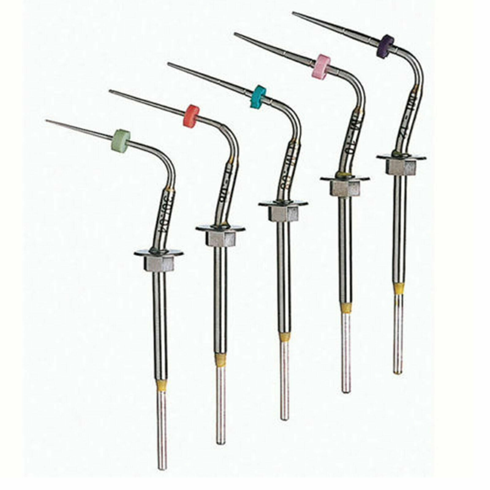 Dental Heat Pluggers Fill Obturation Tip 5Sizes For SybronEndo Buchanan System B