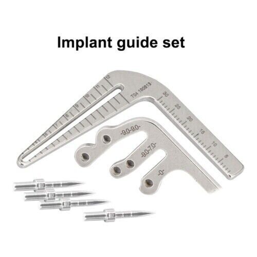 Dental implant Surgical Drill guide Locator Instruments set tooth Measuring rule