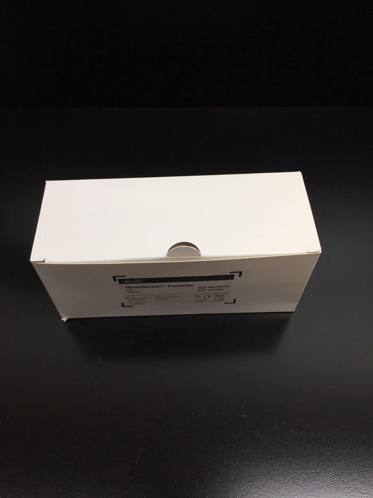 Epredia REF B851000WH HistoScreen Cassette White