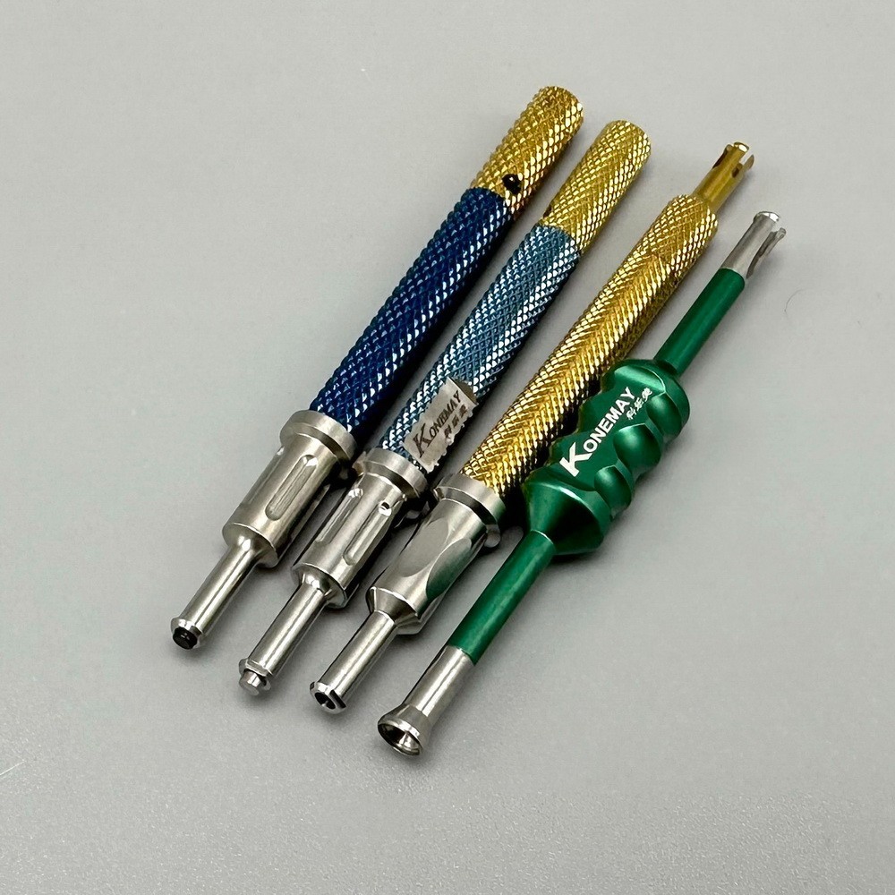Locator Core Tool Implant Retention Caps Blue Locator Core Tool for Novaloc