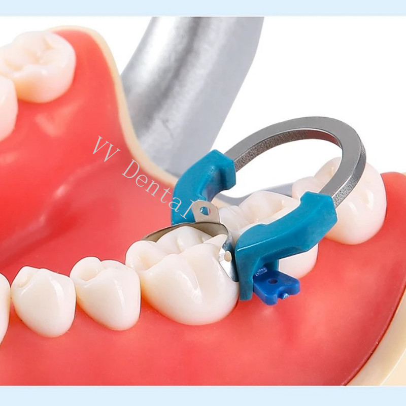 Dental Matrix Bands NITI Metal Matrice Dental Clamp Ring Sectional Matrix System