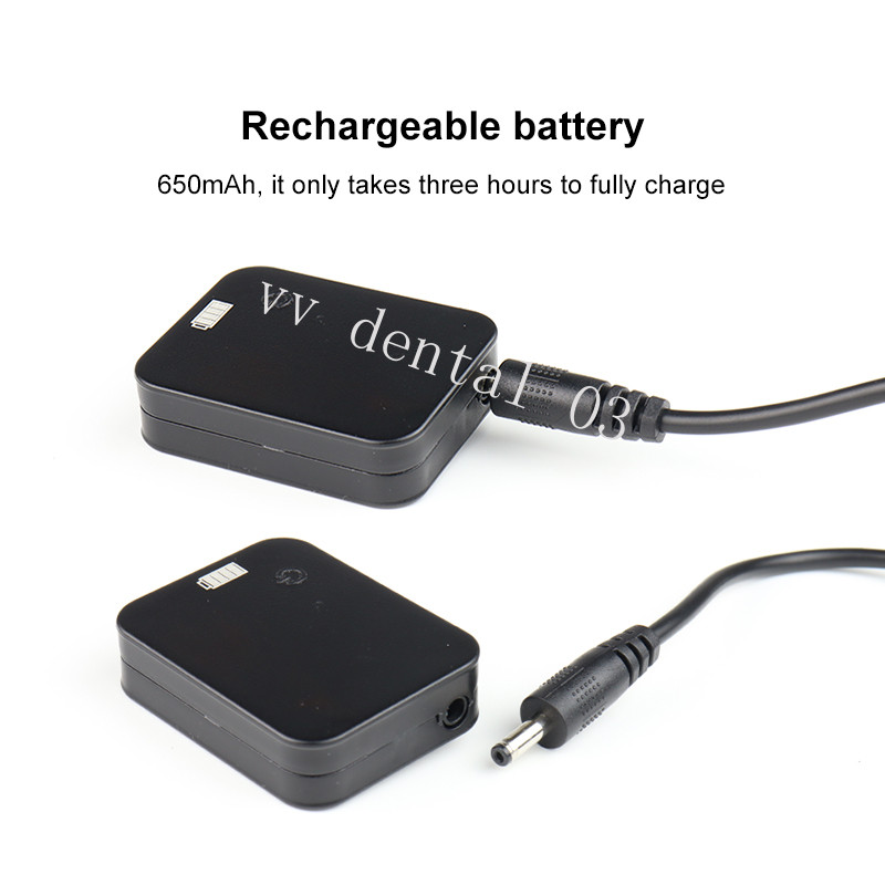 Dental 5W Wireless Dental LED Headlight – Rechargeable Clip-On Design