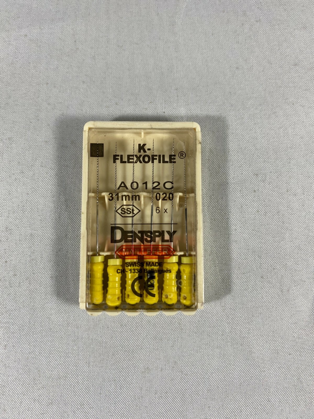 Dentsply Maillefer K-Flexo SS file Endodontic 31mm All sizes 30 files/pk