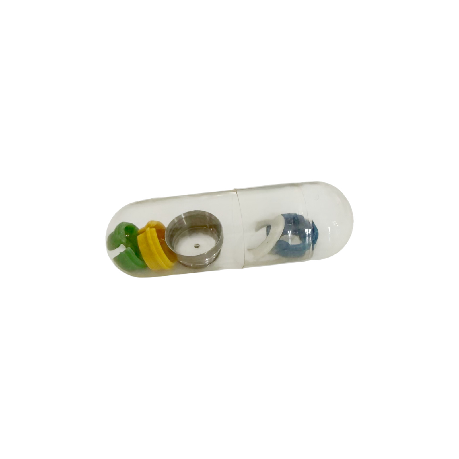 5Pcs/kit Novaloc Type PEEK Cap Matrix Titanium Housing Caps Retention Insert Cap