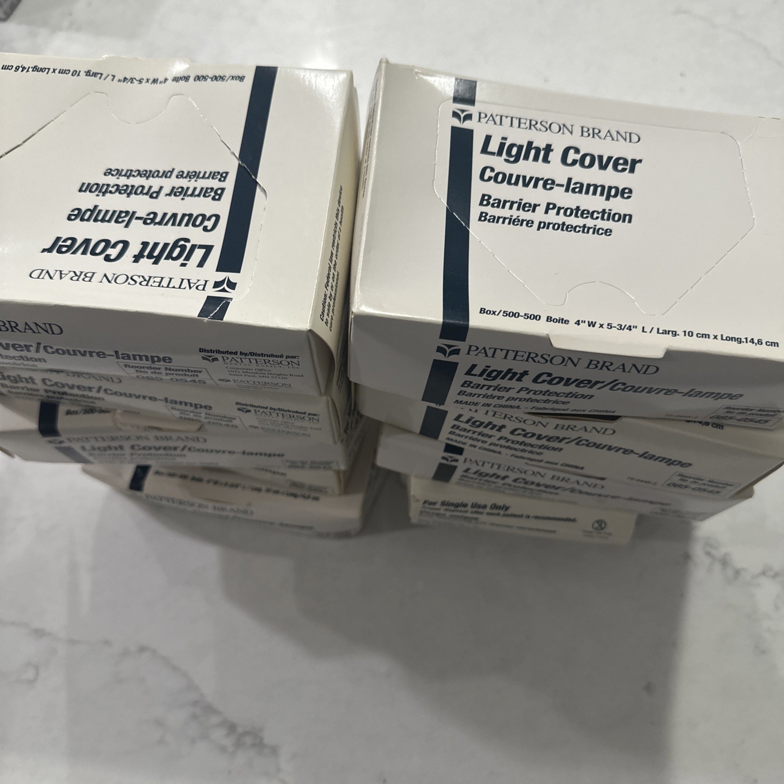 T-Style dental Light Handle Cover Sleeves – 4″ x 5-3/4″ Patterson PRIORITY MAIL