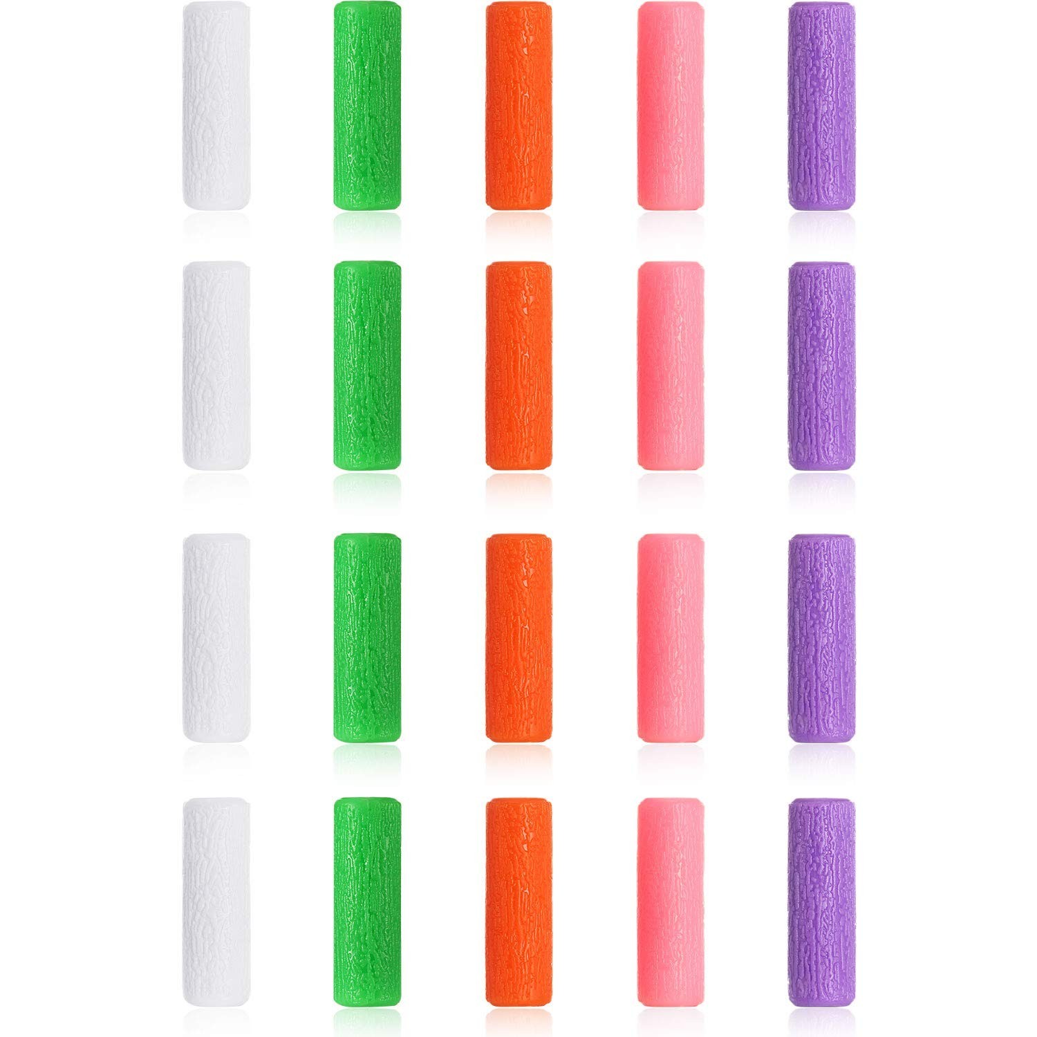 Vibrant 20-Pack Aligner Chompers – Safe Adjustable Silicone Fit for Aligners