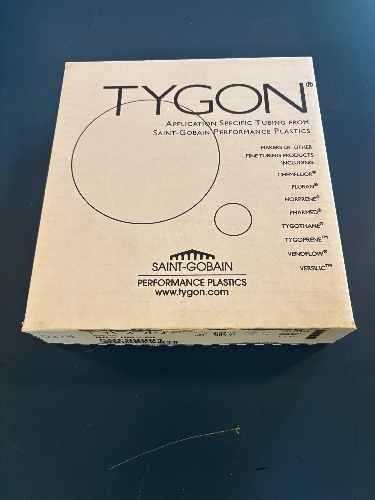 1/32″ ID x 3/32″ OD x 1/32″ Wall Tygon® ND 100-65 Medical/Surgical Tubing