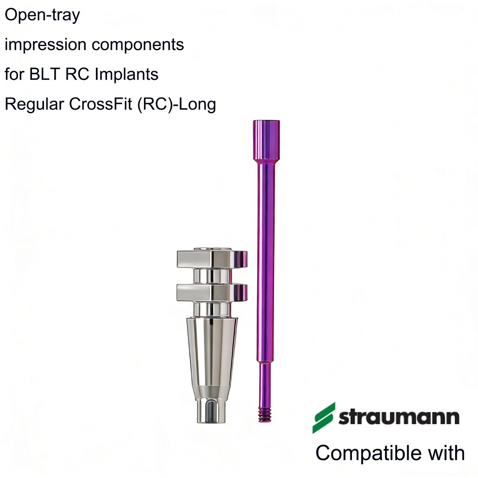 US ITI Straumann B0ne Level Transfer Impressions Coping Open/Closed Tray NC/RC