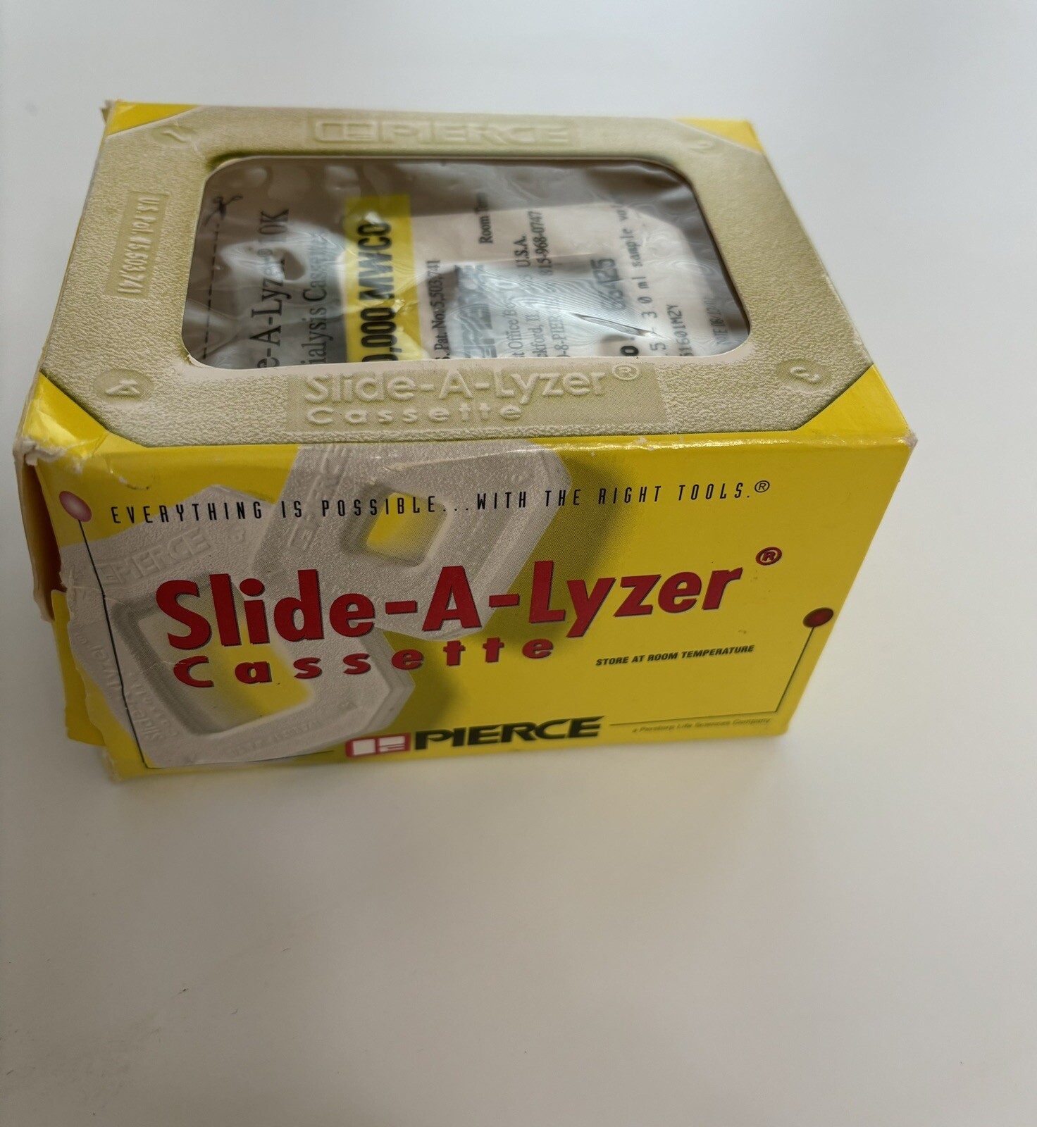 Lot of 8 Pierce Slide-A-Lyzer Dialysis Cassettes 66410