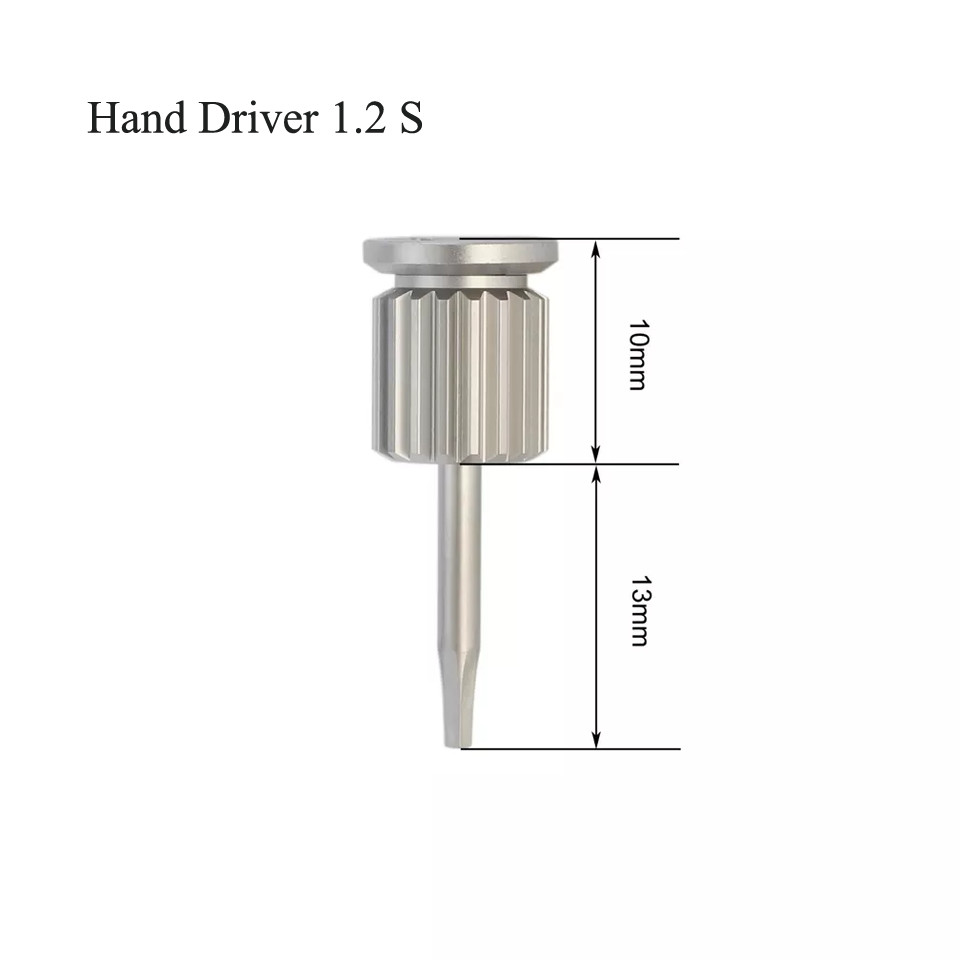 Hiossen Osstem Hand Drivers Implant Screwdriver Manual Hex 1.2mm Long Short