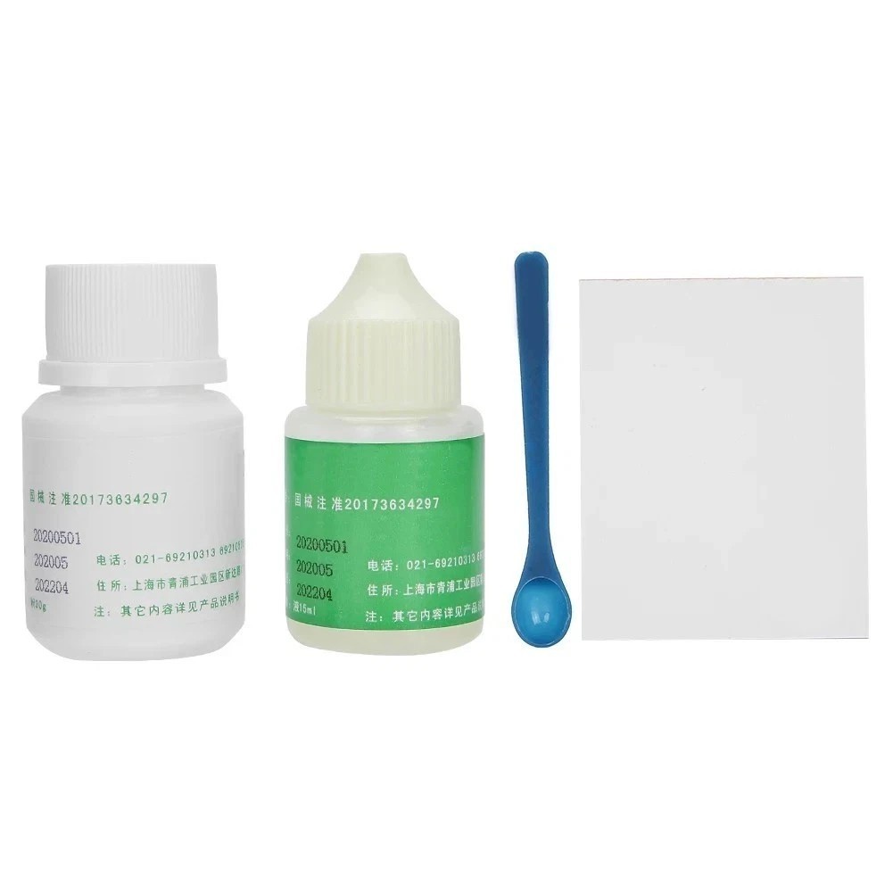 Dental Cement Tooth Repair Cavity Teeth Glue Filling Fixation Powder Liquid Set