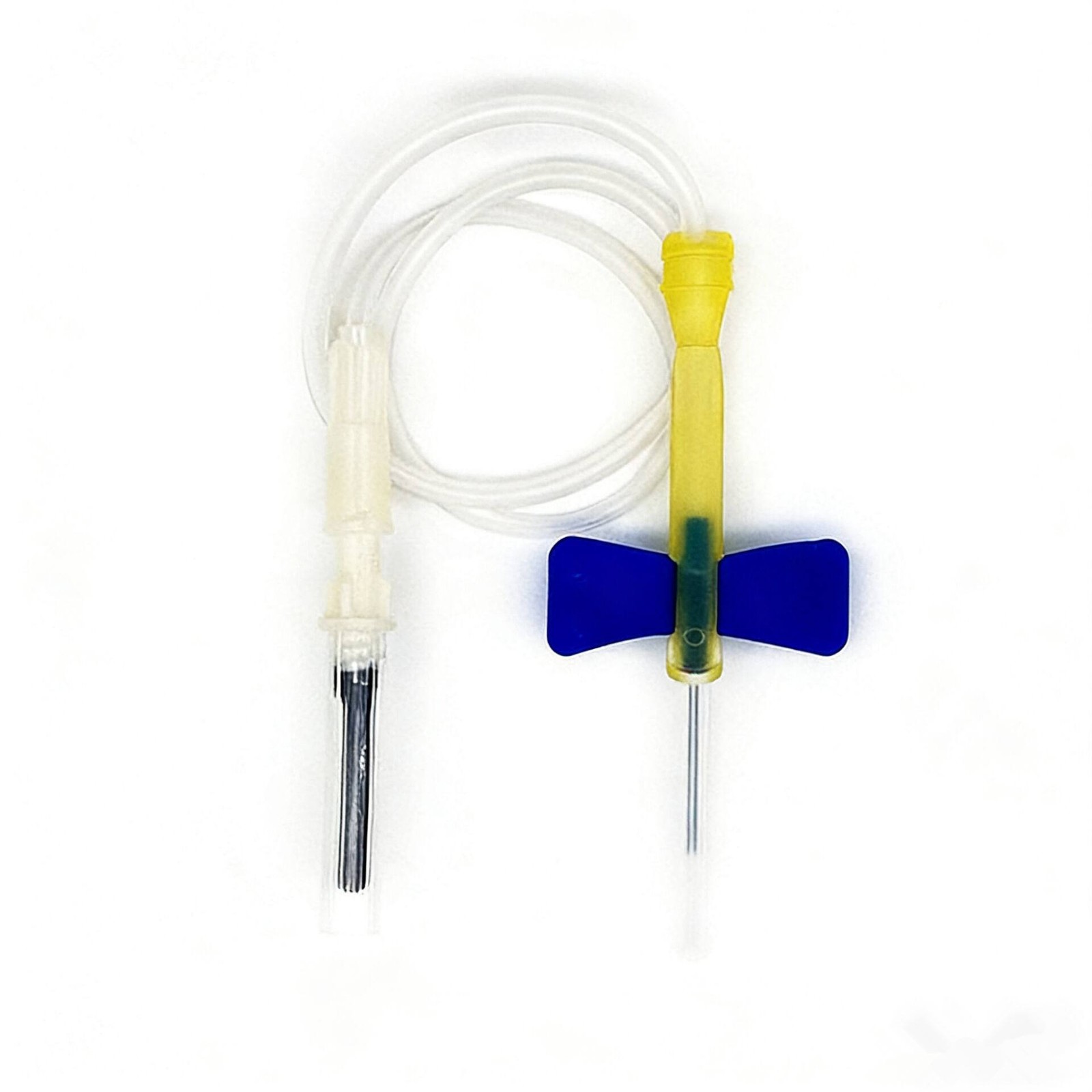 50Pc Disposable 23G Double Wings Shape Blood Collection Tips with Luer Connector