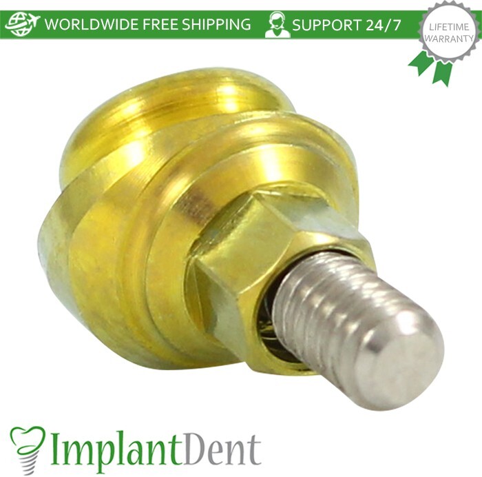 5x Angulated 30° Lokator Titanium Attachment Dental Int Hex Connection 2.42mm