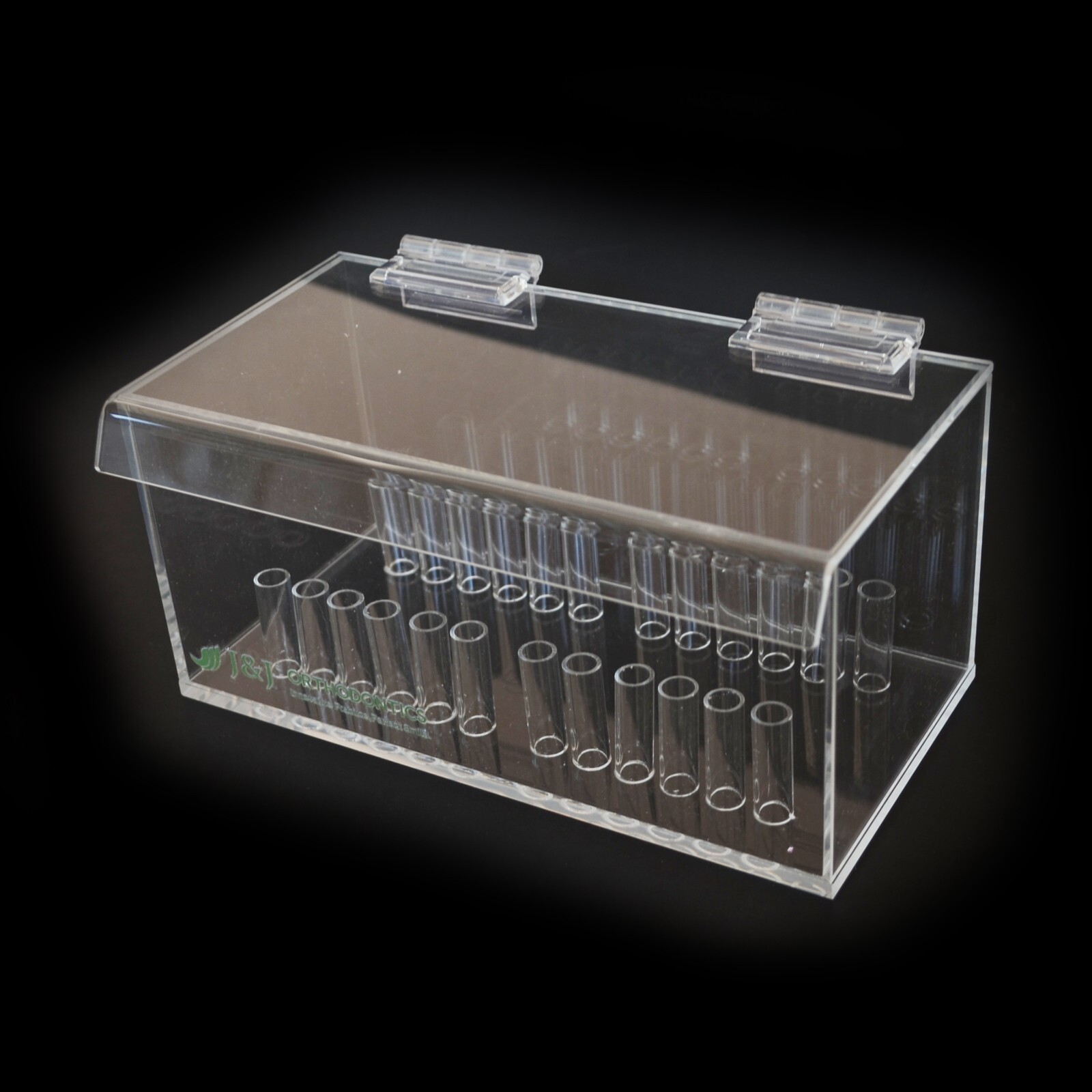 J&J Ortho™ Arch Wire Box Holder / Organizer with Hinged Cover