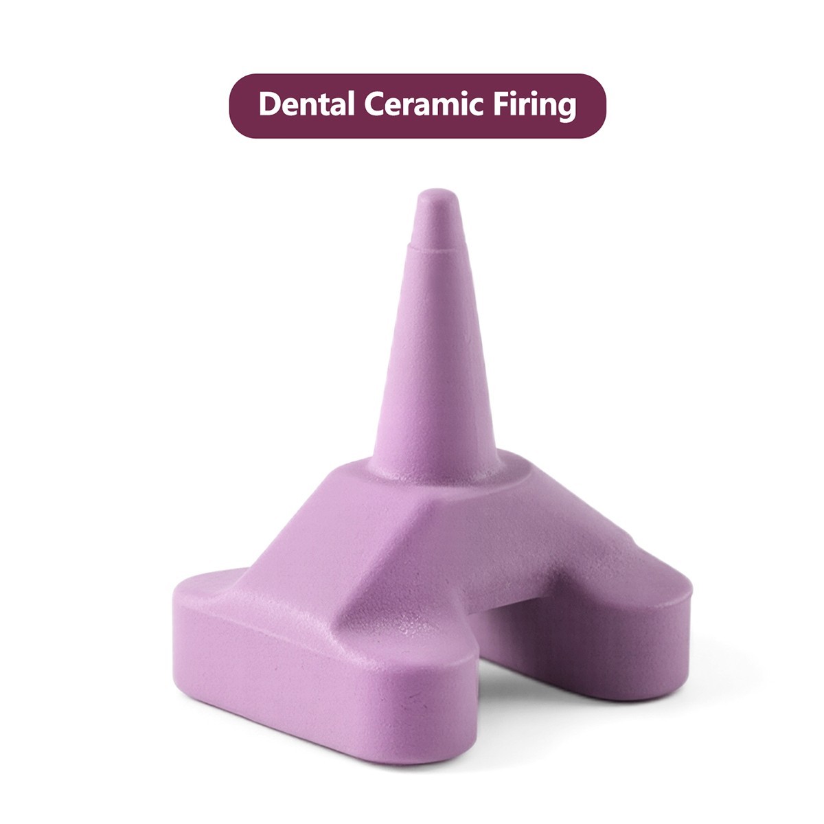 AZDENT Dental Lab Ceramic Firing Pink Pegs for Porcelain Single Crowns Oven Tray