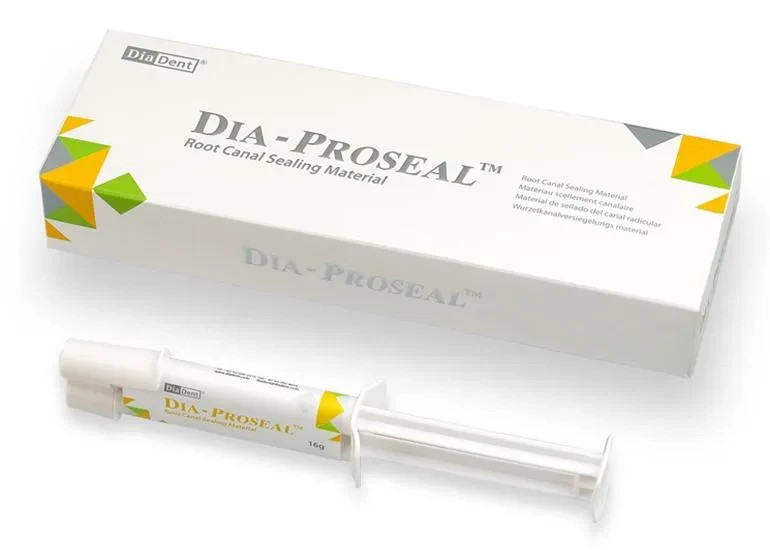 Dental DIA PROSEAL Epoxy Resin Based Superior RCT SEALER 16gm Dual Syr #KOREA