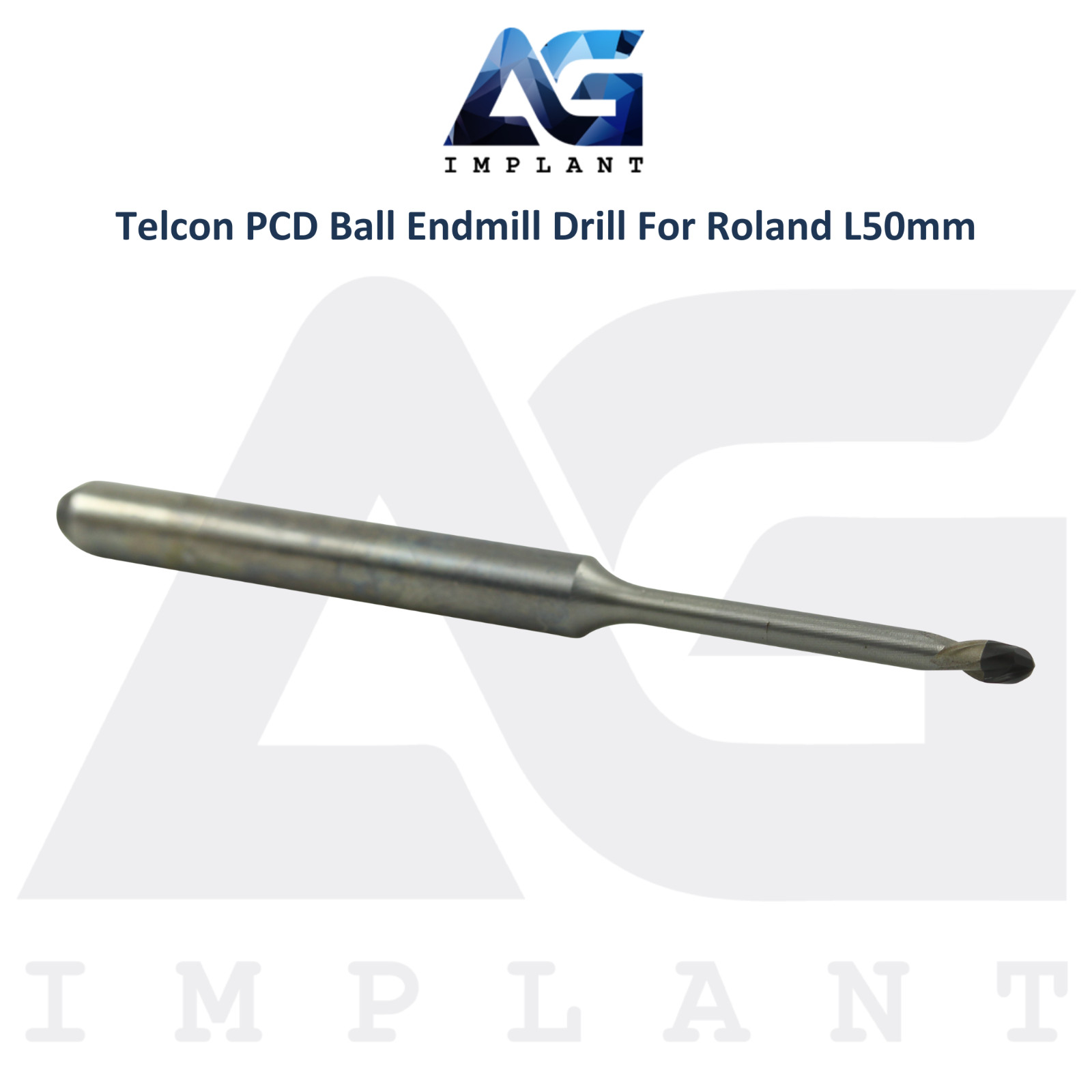Telcon Dental PCD Milling Drill For Zirkonzahn System Ø6.0mm Restorations Tool