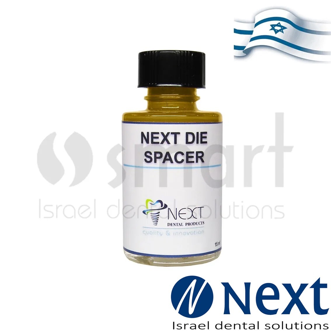 Dental Lab fast drying Next Die Spacer Stone Gold 15 ml maintains a 12 micron