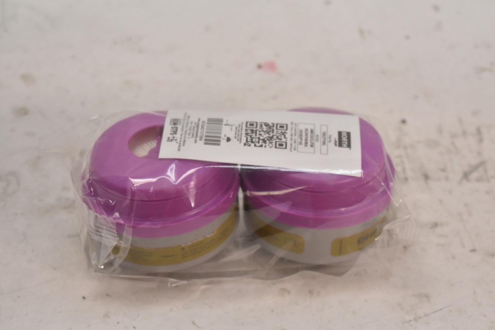 North 75SCP100L Respirator Cartridge Filter Pair AM/CD/CL/FM HC HF HS OV SD P100