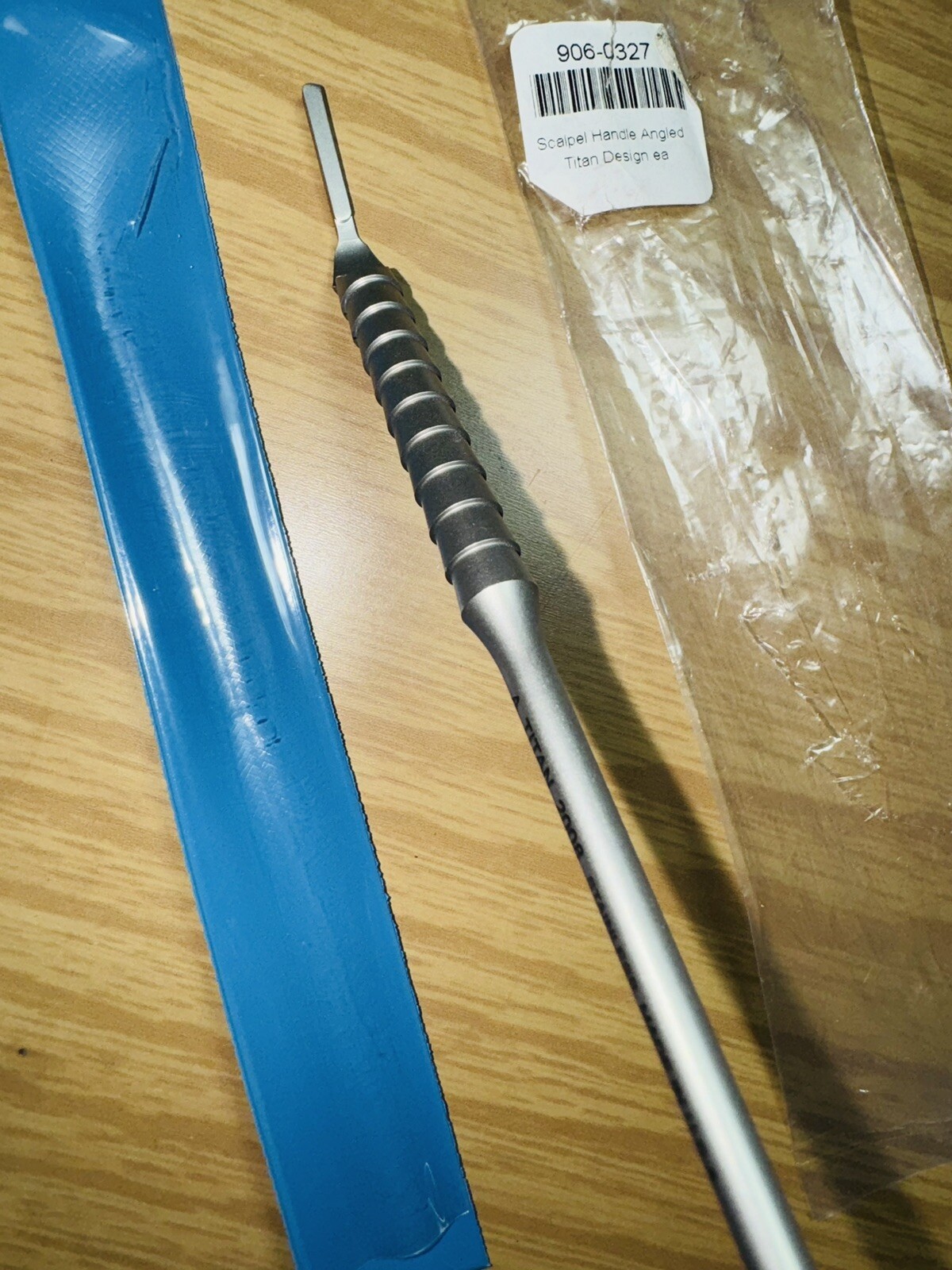 NEW ~ A. Titan Dental Instrument Scalpel Angled Handle USA