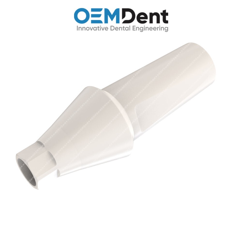 Peek Temporary Anatomic Straight Abutment Compatible NobelActive®️NP Conical
