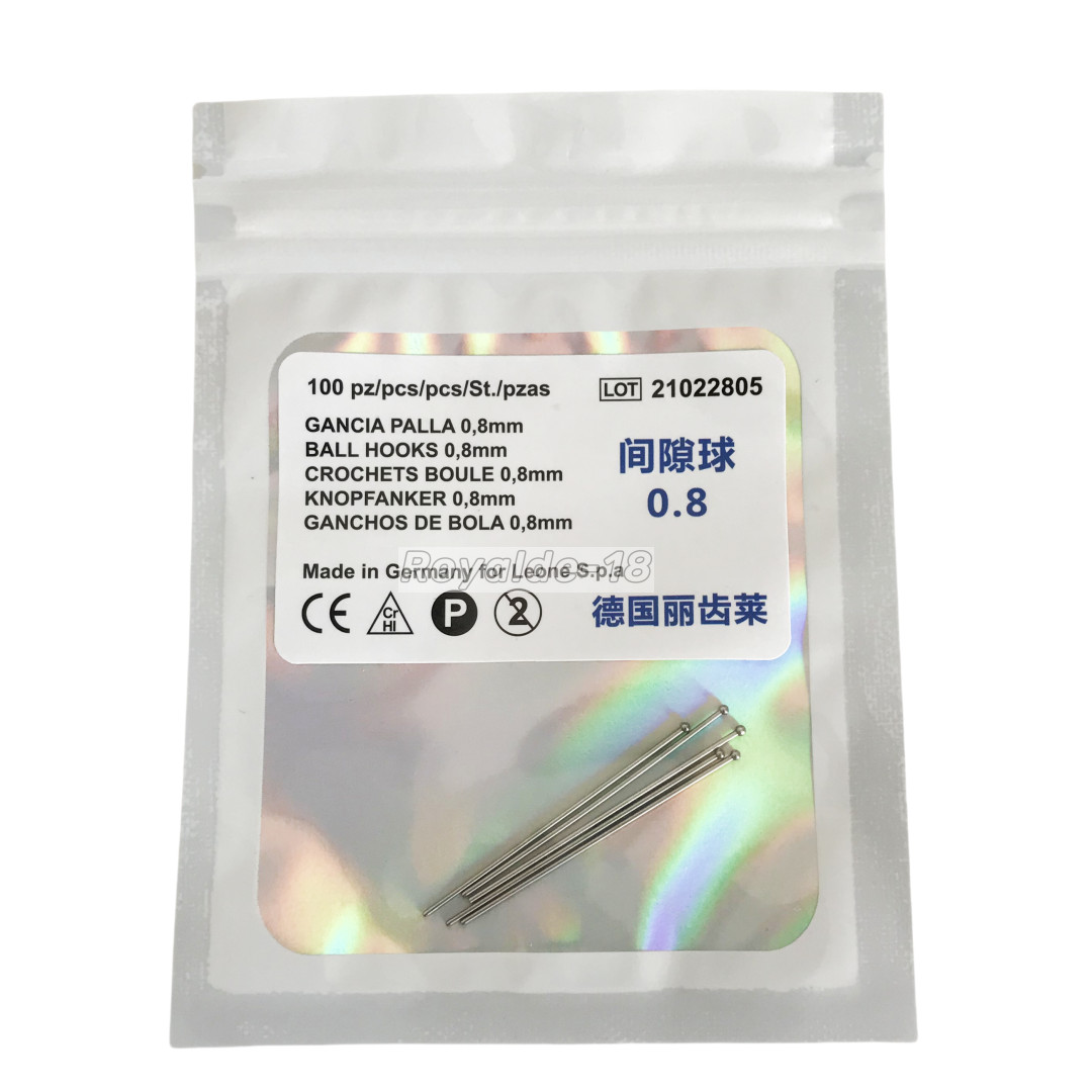 Dental Ortho Ball Retainer Clasps Tooth Hold Position Appliance Dentaurum
