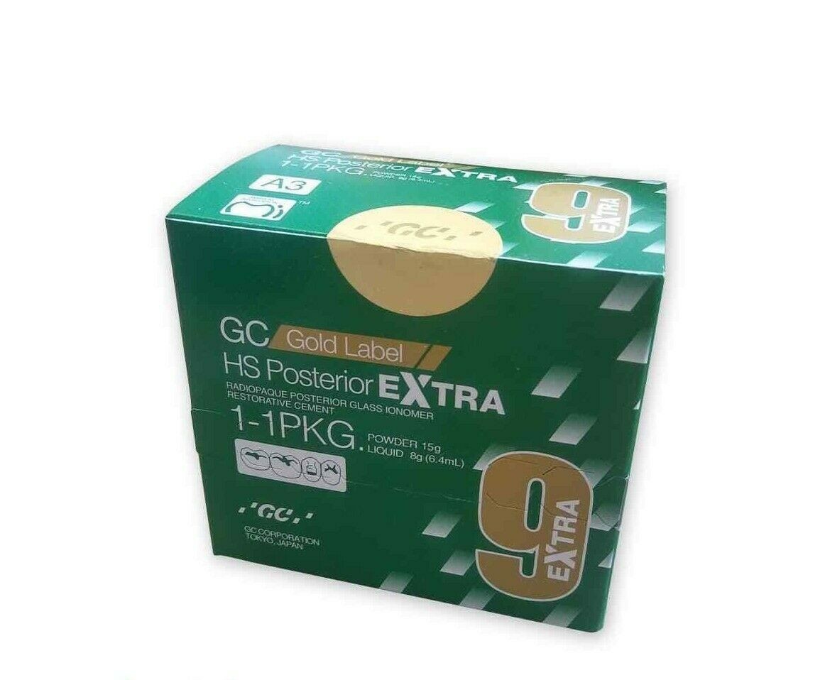 GC 9 Extra Big Gold Lable High Strength Glass Ionomer Posterior Restorative