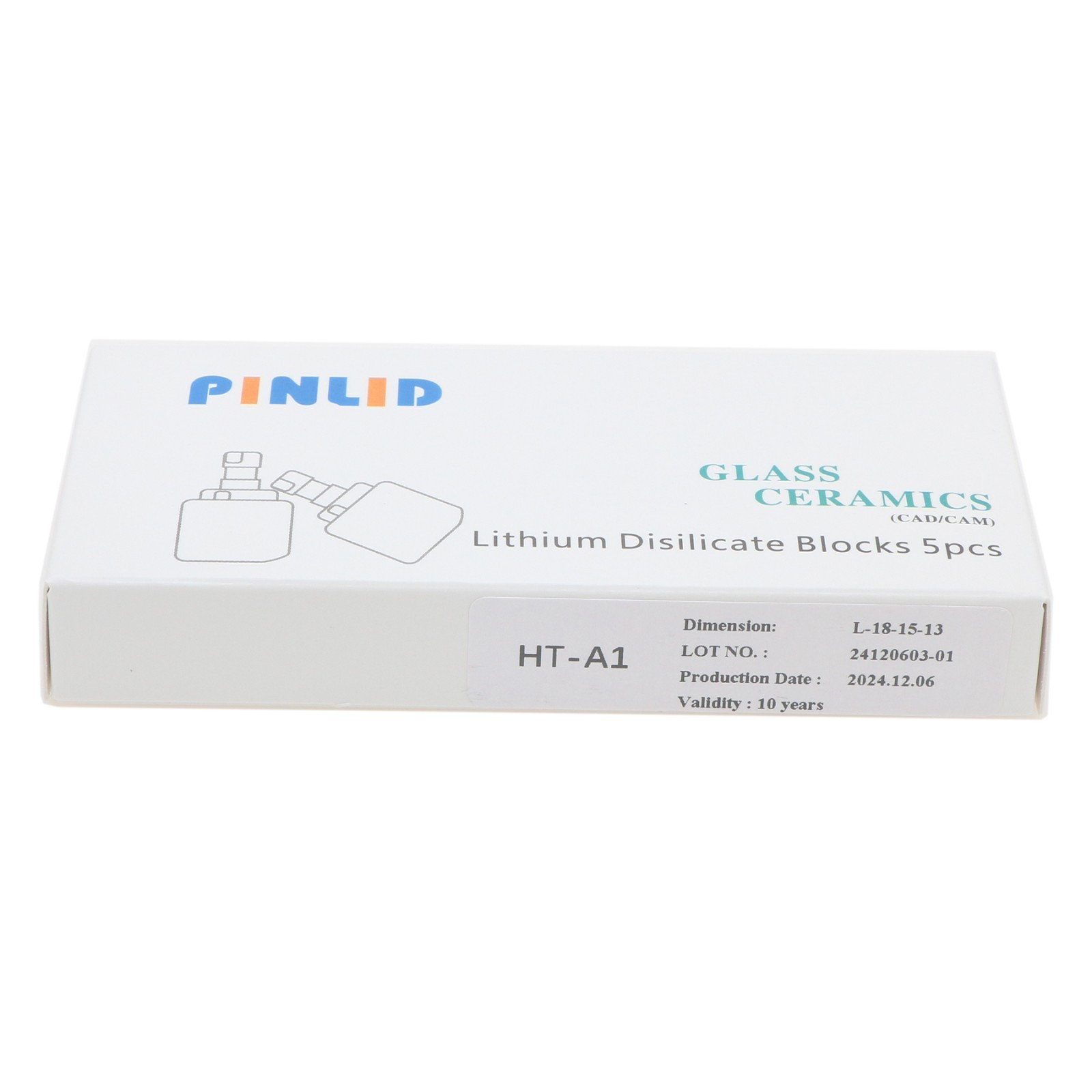 US C14 HT Dental Emax Glass Ceramic Blocks Lithium Disilicate CAD/CAM CEREC