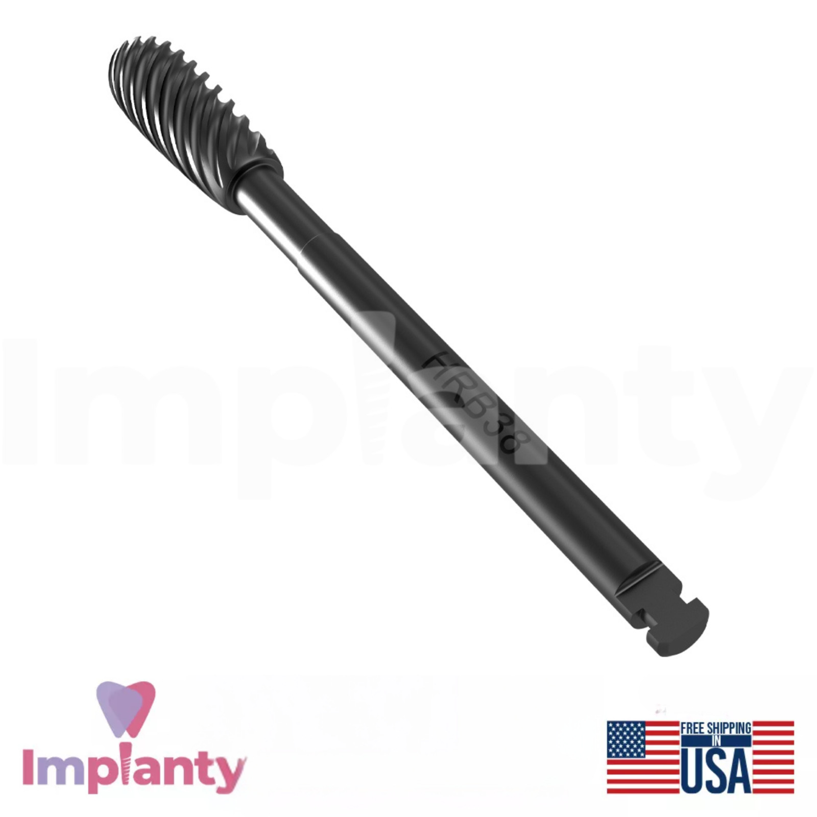 GDT Swirl Cycle Head Stainless Steel Dental Bur Ø3.8mm Diameter Latch-Type Shank