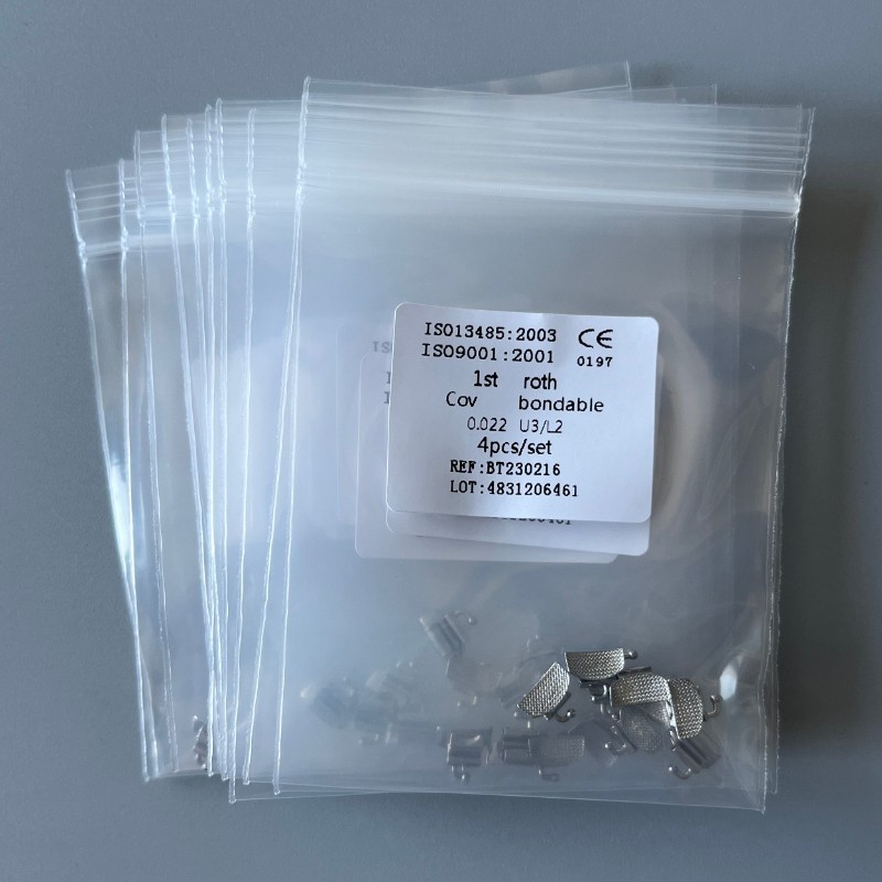 10 Bags Dental Orthodontic Buccal Tubes 1st Roth 022 U3/L2 Molar Cov Bondable