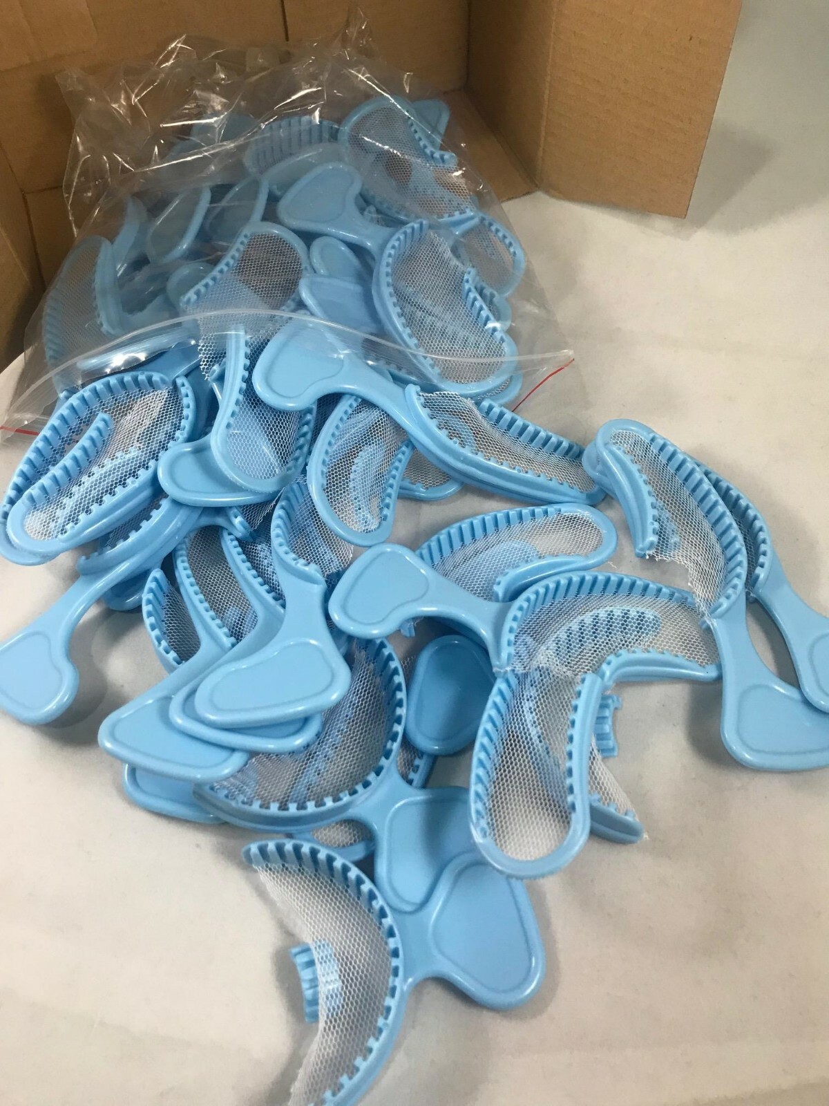 40pcs/box Dental Disposable Super Rigid Bite Trays -Quadrant, Redland