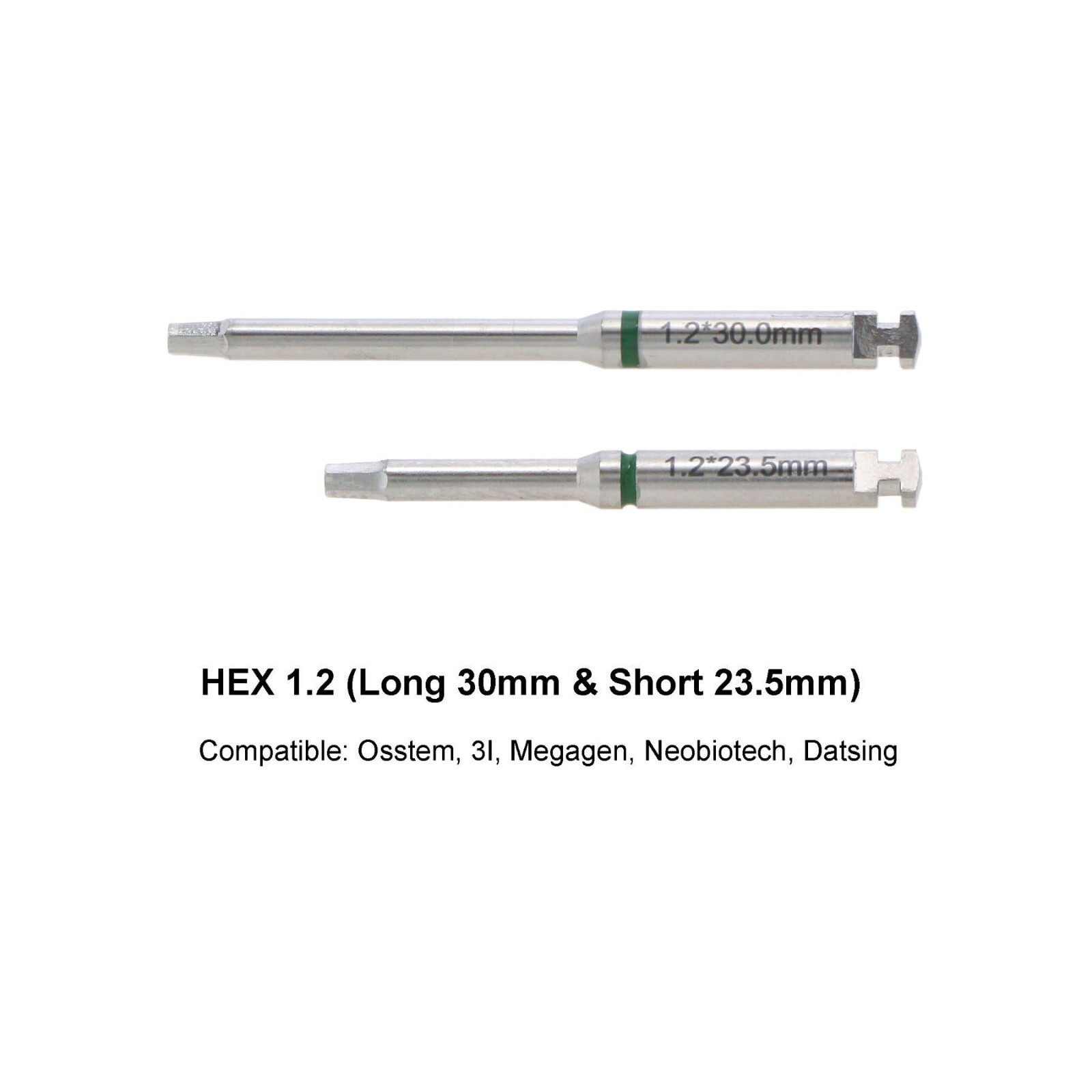 Dental Healing Abutment Cover Screw tool Compatible with Osstem Hiossen
